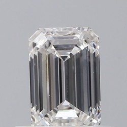 Diament szlif szmaragdowy, 0.5ct, VS2, E, GIA 5536467767