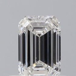 Diament szlif szmaragdowy, 0.5ct, VS1, E, GIA 6521797319