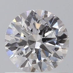 Diament szlif okrągły, 0.6ct, SI2, D, GIA 5496817784