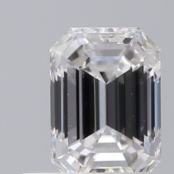 Diament szlif szmaragdowy, 0.7ct, VVS2, D, GIA 7488414292