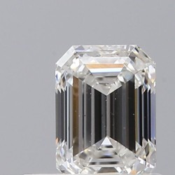 Diament szlif szmaragdowy, 0.53ct, VS1, G, GIA 6532317525
