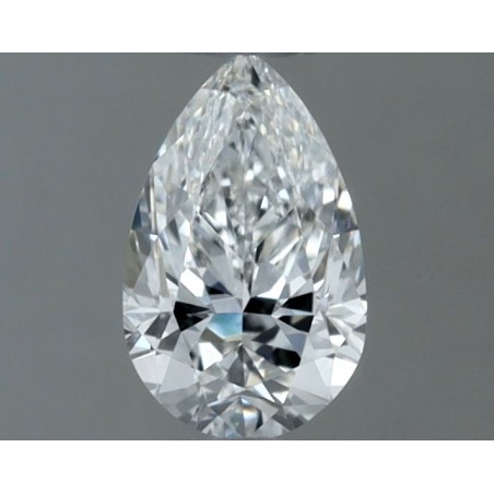 Diament szlif gruszkowy, 0.5ct, VVS1, F, GIA 7536810186