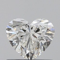 Diament serce, 0.51ct, VVS1, I, GIA 1525375079