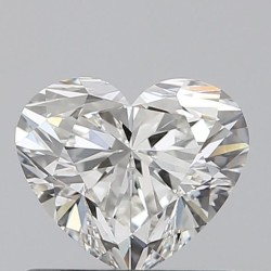 Diament serce, 0.7ct, VVS2, H, GIA 6535152867