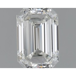 Diament szlif szmaragdowy, 0.7ct, VVS2, H, GIA 6522087465