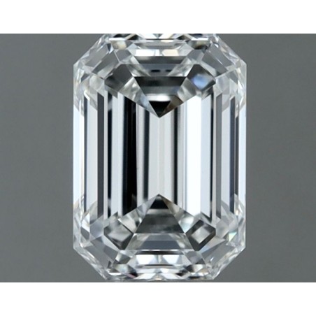 Diament szlif szmaragdowy, 0.7ct, VVS2, G, GIA 1539810548