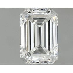 Diament szlif szmaragdowy, 0.7ct, VVS1, F, GIA 3525391817