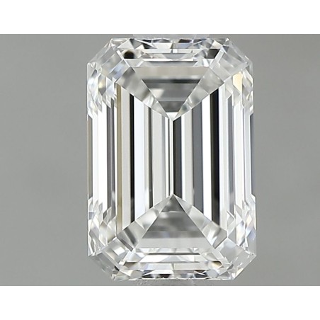 Diament szlif szmaragdowy, 0.7ct, VVS1, F, GIA 3525391817