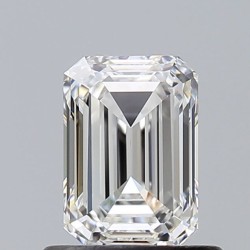 Diament szlif szmaragdowy, 0.71ct, VVS2, F, GIA 6531064943