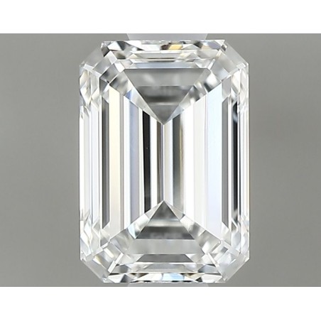Diament szlif szmaragdowy, 0.7ct, VVS2, G, GIA 2524324825