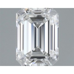 Diament szlif szmaragdowy, 0.62ct, VVS2, F, GIA 6511900256