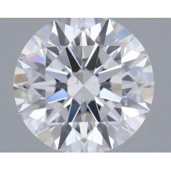 Diament szlif okrągły, 0.6ct, SI1, F, GIA 6532581016
