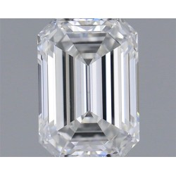 Diament szlif szmaragdowy, 0.6ct, VS1, F, GIA 1529352549