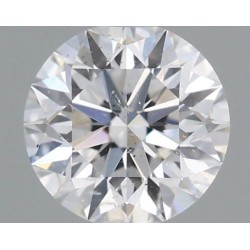 Diament szlif okrągły, 0.5ct, SI2, E, GIA 6512699845