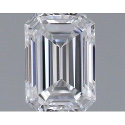 Diament szlif szmaragdowy, 0.45ct, VS1, E, GIA 2517769403