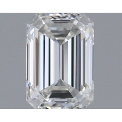 Diament szlif szmaragdowy, 0.47ct, VVS2, H, GIA 2517650751
