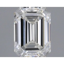 Diament szlif szmaragdowy, 0.41ct, VS1, H, GIA 6531266423