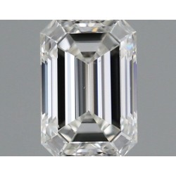 Diament szlif szmaragdowy, 0.4ct, SI1, I, GIA 6522460594