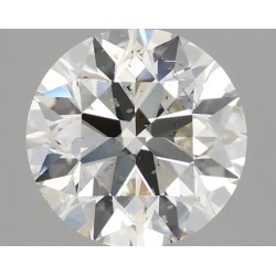 Diament szlif okrągły, 2ct, SI1, I, IGI 649499819