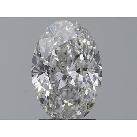 Diament szlif owalny, 1.51ct, SI2, F, HRD 210000027698
