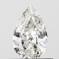 Diament szlif gruszkowy, 0.5ct, SI2, H, IGI 692523789