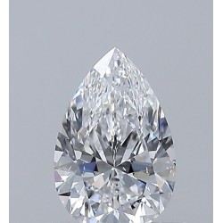 Diament szlif gruszkowy, 0.5ct, SI1, E, GIA 5533458774