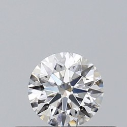 Diament szlif okrągły, 0.3ct, VS2, E, GIA 6531404120