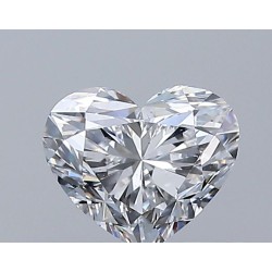 Diament serce, 0.5ct, SI1, D, GIA 6532729556