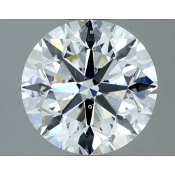 Diament szlif okrągły, 2ct, SI2, H, GIA 6535589482