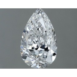 Diament szlif gruszkowy, 0.5ct, SI1, E, GIA 5536810132