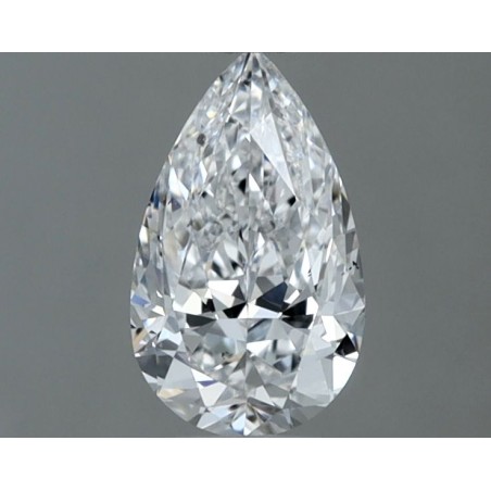 Diament szlif gruszkowy, 0.5ct, SI1, E, GIA 5536810132