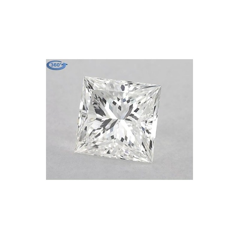 Diament szlif princess, 2ct, VS1, I, GIA 7378602573