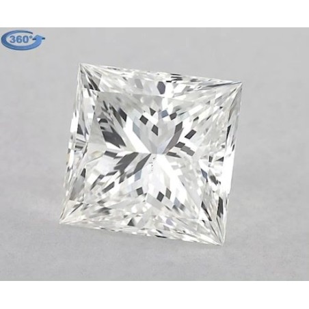 Diament szlif princess, 2ct, VS1, I, GIA 7378602573
