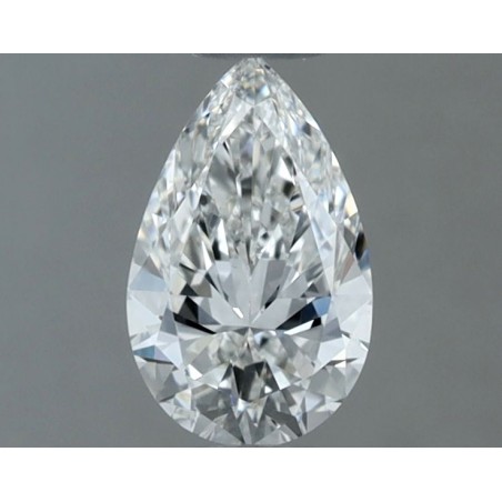 Diament szlif gruszkowy, 0.6ct, VS1, F, GIA 7533856914