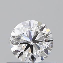 Diament szlif okrągły, 0.5ct, SI1, F, GIA 6531275823