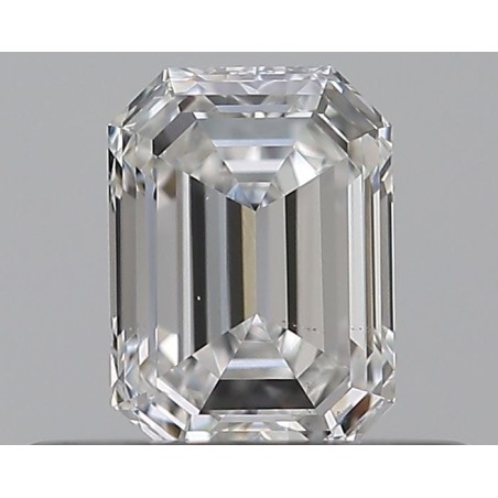Diament szlif szmaragdowy, 0.35ct, VS2, F, GIA 5516770805