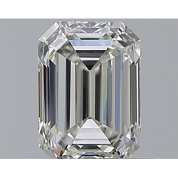 Diament szlif szmaragdowy, 0.5ct, VS2, I, GIA 7511803575