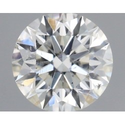 Diament szlif okrągły, 0.5ct, SI1, H, HRD 250000238629