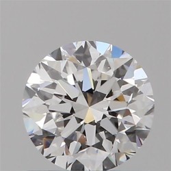Diament szlif okrągły, 0.7ct, SI1, D, GIA 7528436246