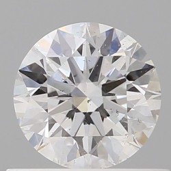Diament szlif okrągły, 0.6ct, SI2, D, GIA 2517685141