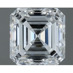 Diament szlif szmaragdowy kwadratowy, 0.9ct, VVS2, F, GIA 5533810176