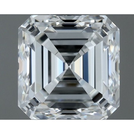 Diament szlif szmaragdowy kwadratowy, 0.9ct, VVS2, F, GIA 5533810176