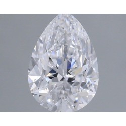 Diament szlif gruszkowy, 0.5ct, VVS2, D, GIA 1475375486
