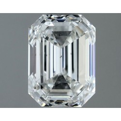 Diament szlif szmaragdowy, 1ct, SI1, H, GIA 7538790167