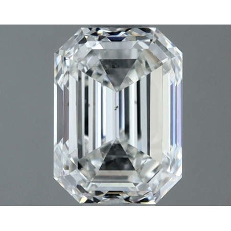 Diament szlif szmaragdowy, 1ct, SI1, H, GIA 7538790167