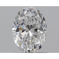 Diament szlif owalny, 0.8ct, SI1, D, GIA 5516519627