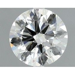 Diament szlif okrągły, 1.07ct, SI2, I, GIA 6521040006
