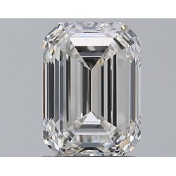 Diament szlif szmaragdowy, 1.51ct, VVS1, F, GIA 7511783450
