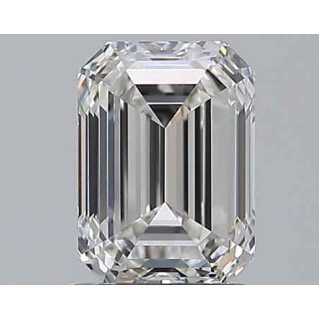 Diament szlif szmaragdowy, 1.51ct, VVS1, F, GIA 7511783450