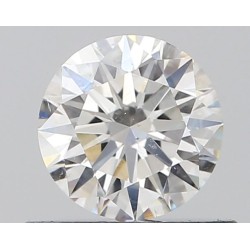 Diament szlif okrągły, 0.52ct, SI2, H, GIA 2527542148